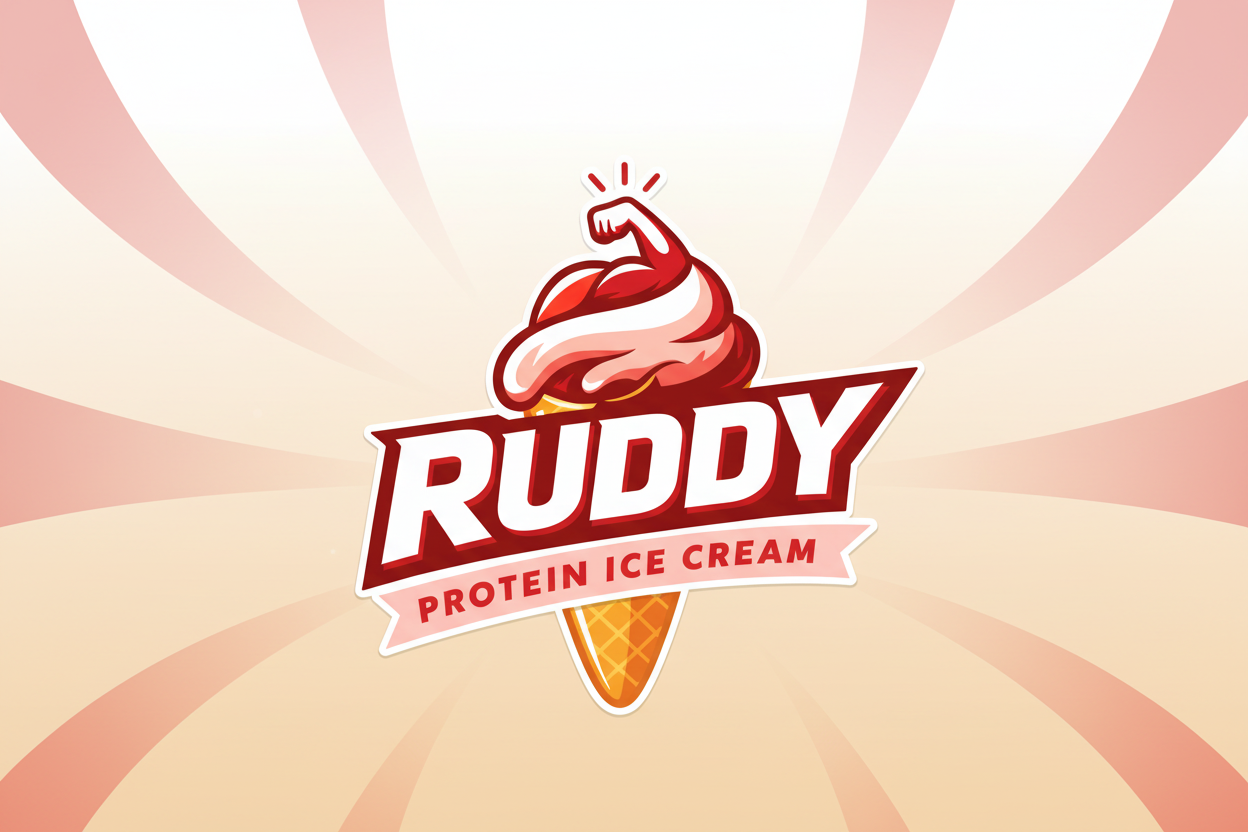 Ruddy Protein Ice Cream Hero Banner